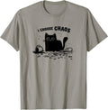 I choose chaos cat meme humor apparel