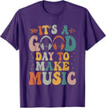 It's A Good Day To Make Music Musician Band Music Teacher T-Shirt for Men Women Girls Kids