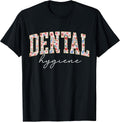 Groovy Dental Vibes Funny Dentist Hygienist Floral