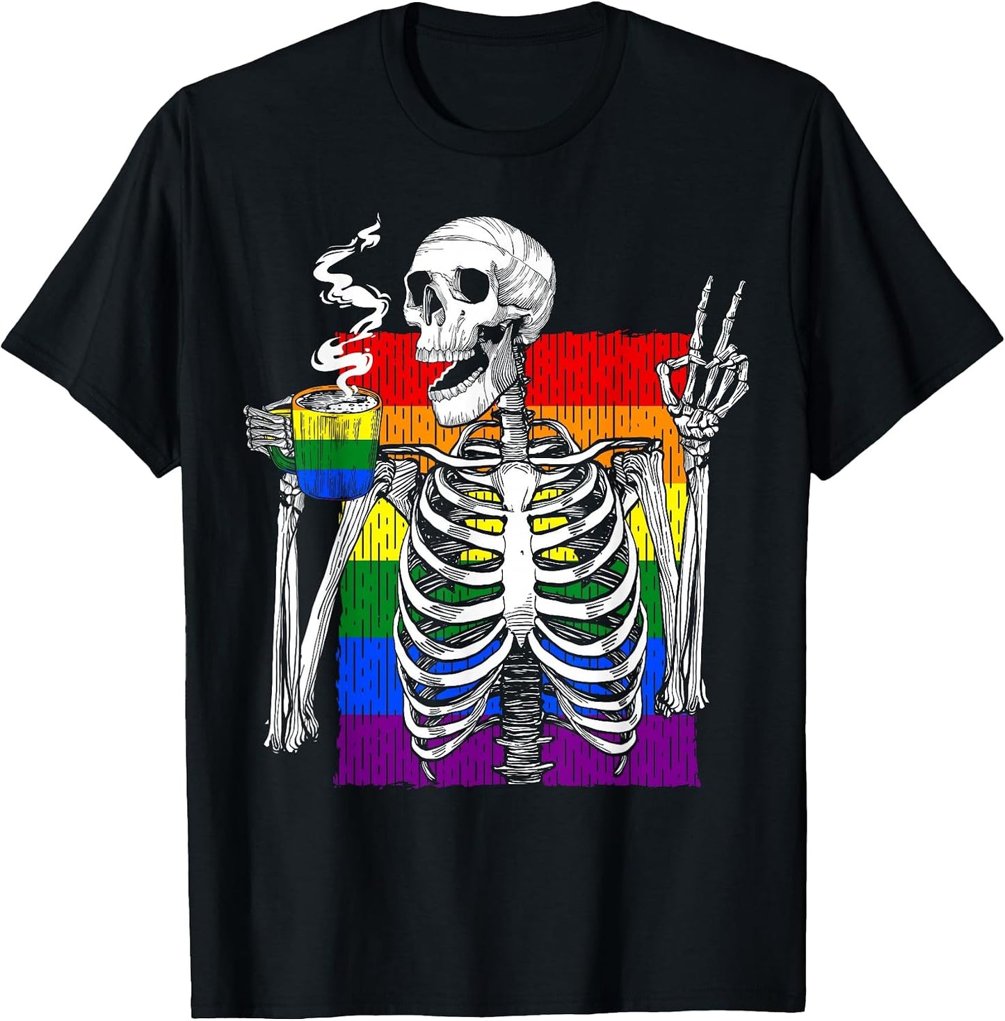 InGENIUS LGBTQ Coffee Skeleton Shirts & Gifts