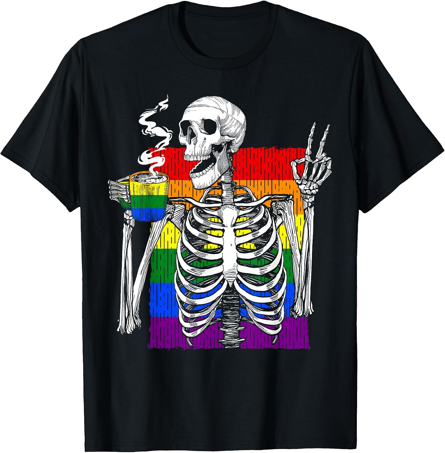 InGENIUS LGBTQ Coffee Skeleton Shirts & Gifts