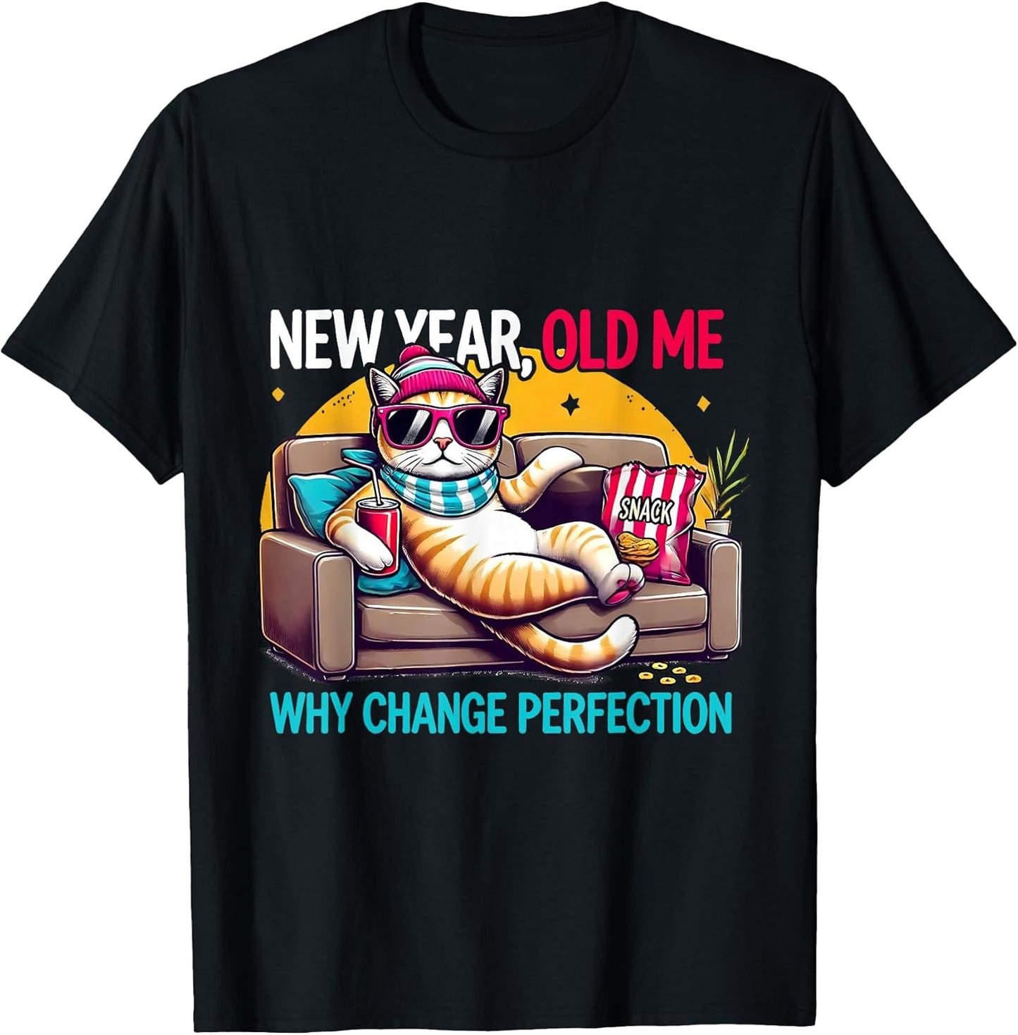 Happy New Year Old Me Sarcastic Resolutions 2025