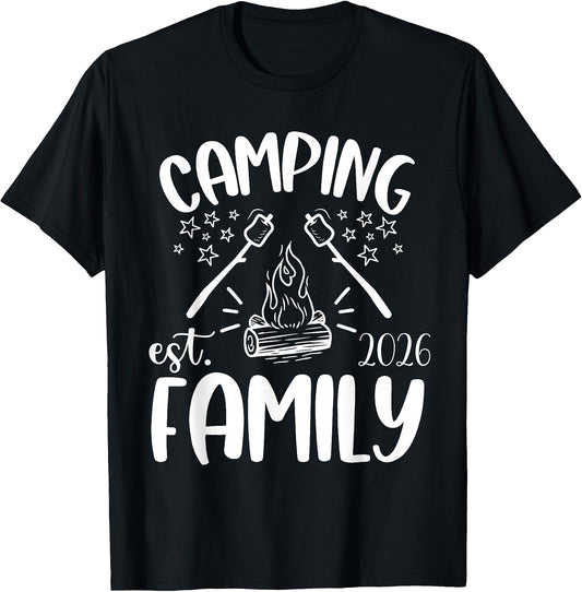 Family Camping Shirts 2026 Summer Vacation