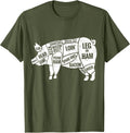 Pig Diagram T-Shirt | Butcher T-Shirts