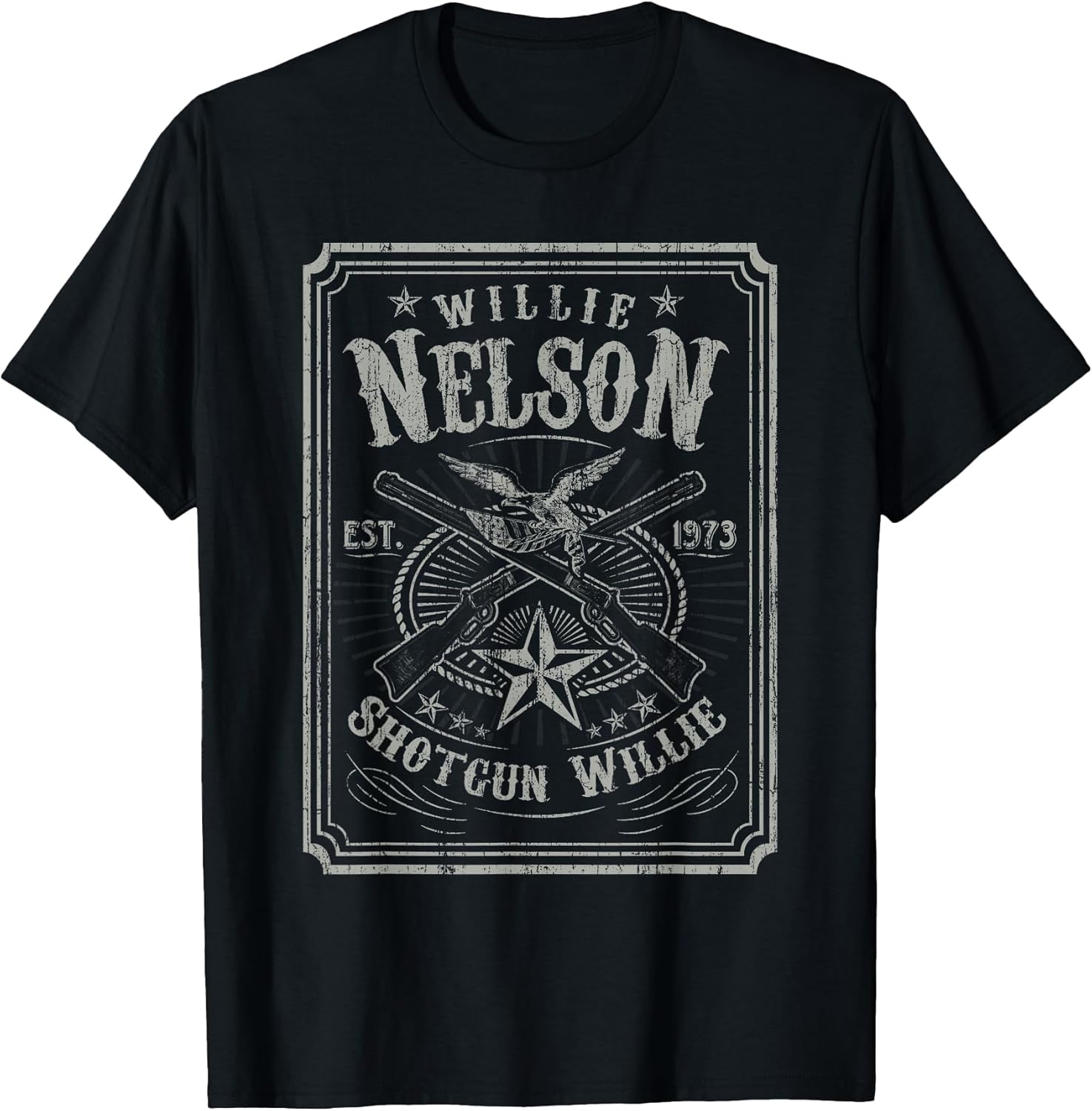 Retro Shotgun Willie Tee T-Shirt