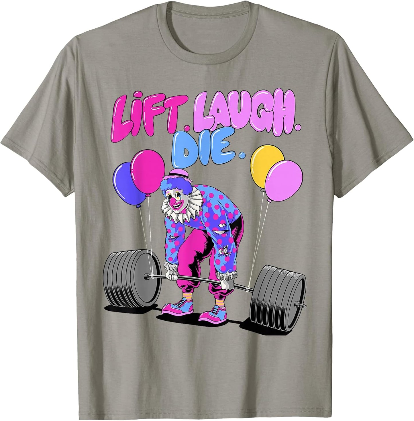 Cute and Funny Clown Workout Fitness Gym Apparel