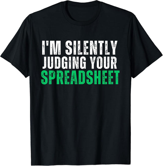 Funny Accountant Spreadsheet