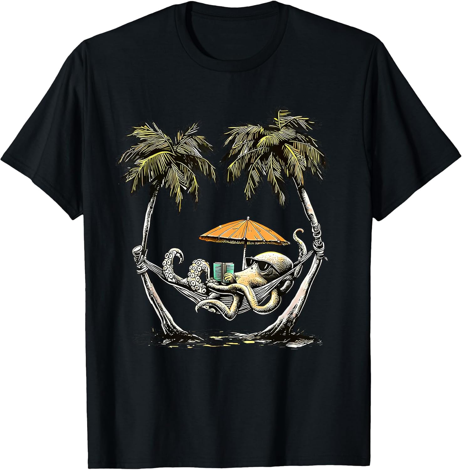 tropical octopus shirt