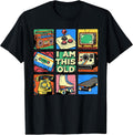 I Am This Old Retro Vintage Nostalgia 80s 90s Cassette Tape T-Shirt