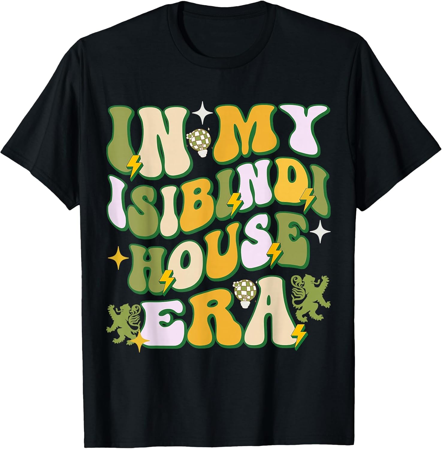 Green Retro Groovy ISIBINDI Lovers Cute Apparel