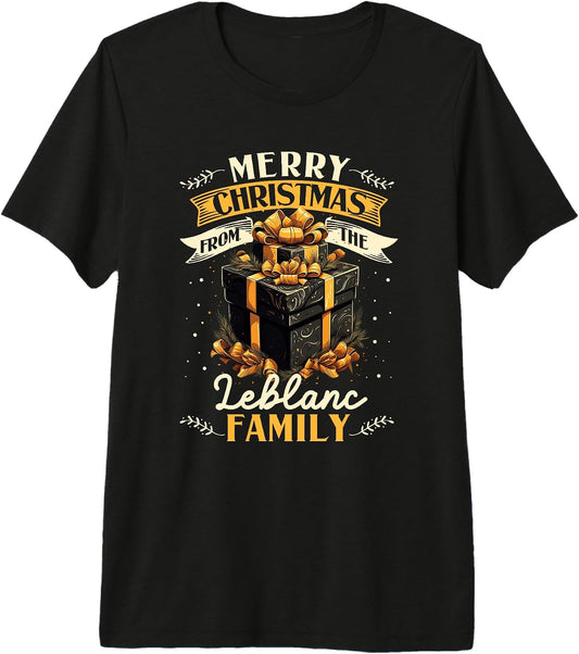 Leblanc Family Christmas Matching Shirt Xmas Gifts