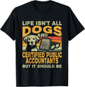 Dog Owner And Certified Public Accountant CPA Gift