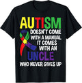 Cool Autism Uncle Quote Merch