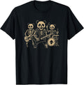 Skeleton Panda Rock Band Merch