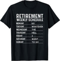 Funny Retirement Gift for Men Women Cool Retired Retiree T-Shirt Small