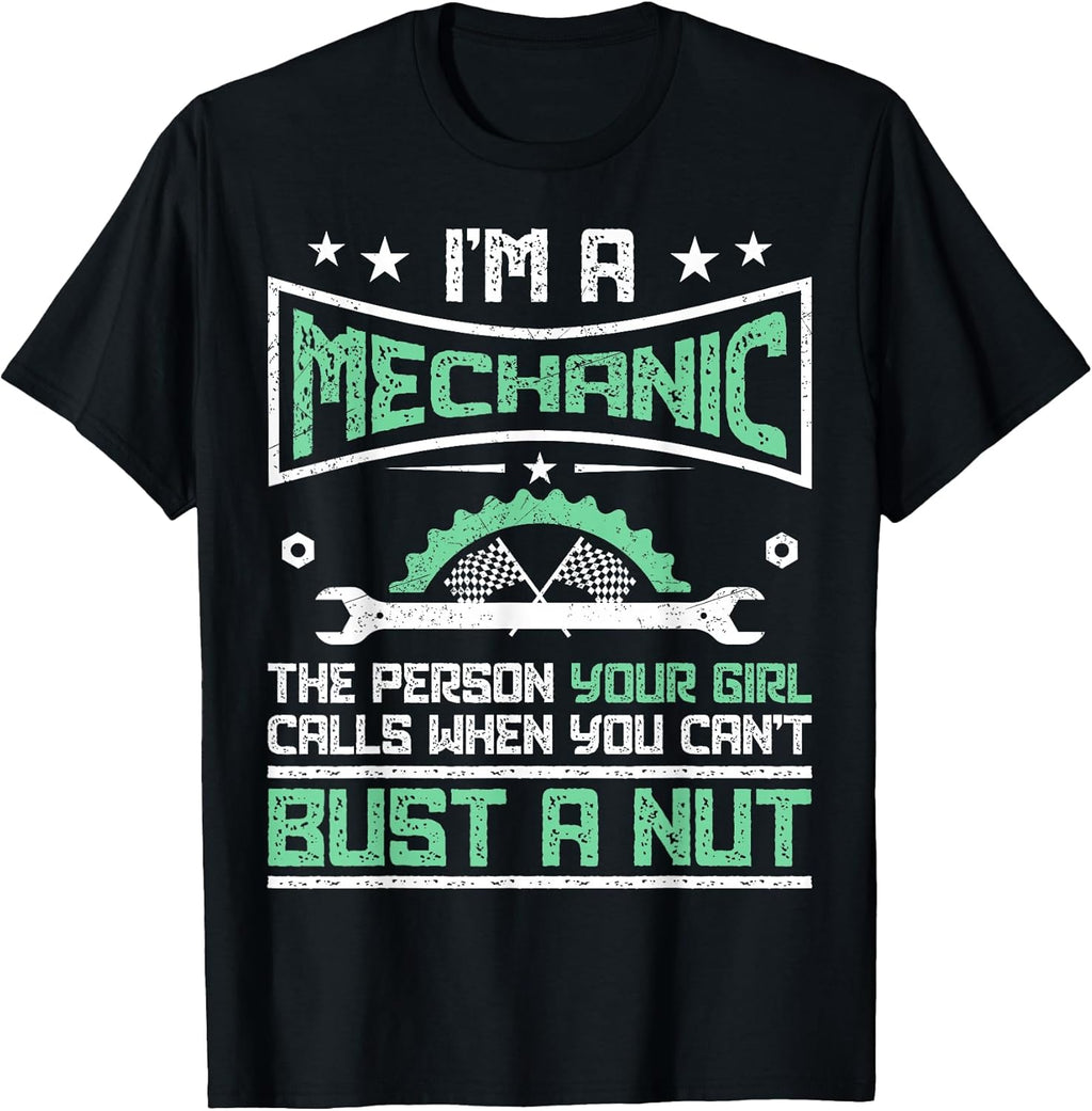 Mechanic Humour Funny Gift T-Shirt