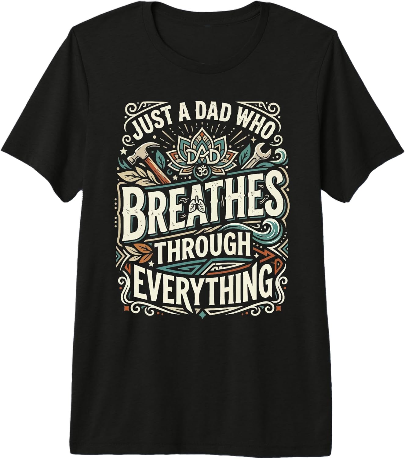 Yoga Dad Meditation Fathers Day SteMi Apparel