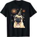 Funny Pug Dog New Year 2025 Outfit Store