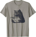 Reading Cat Funny Cat Book Lover T-Shirt