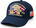 250 Anniversary USA Hat, Embroidered America 250th Anniversary Hat 1776-2026, Patriot Baseball Cap for Men Women