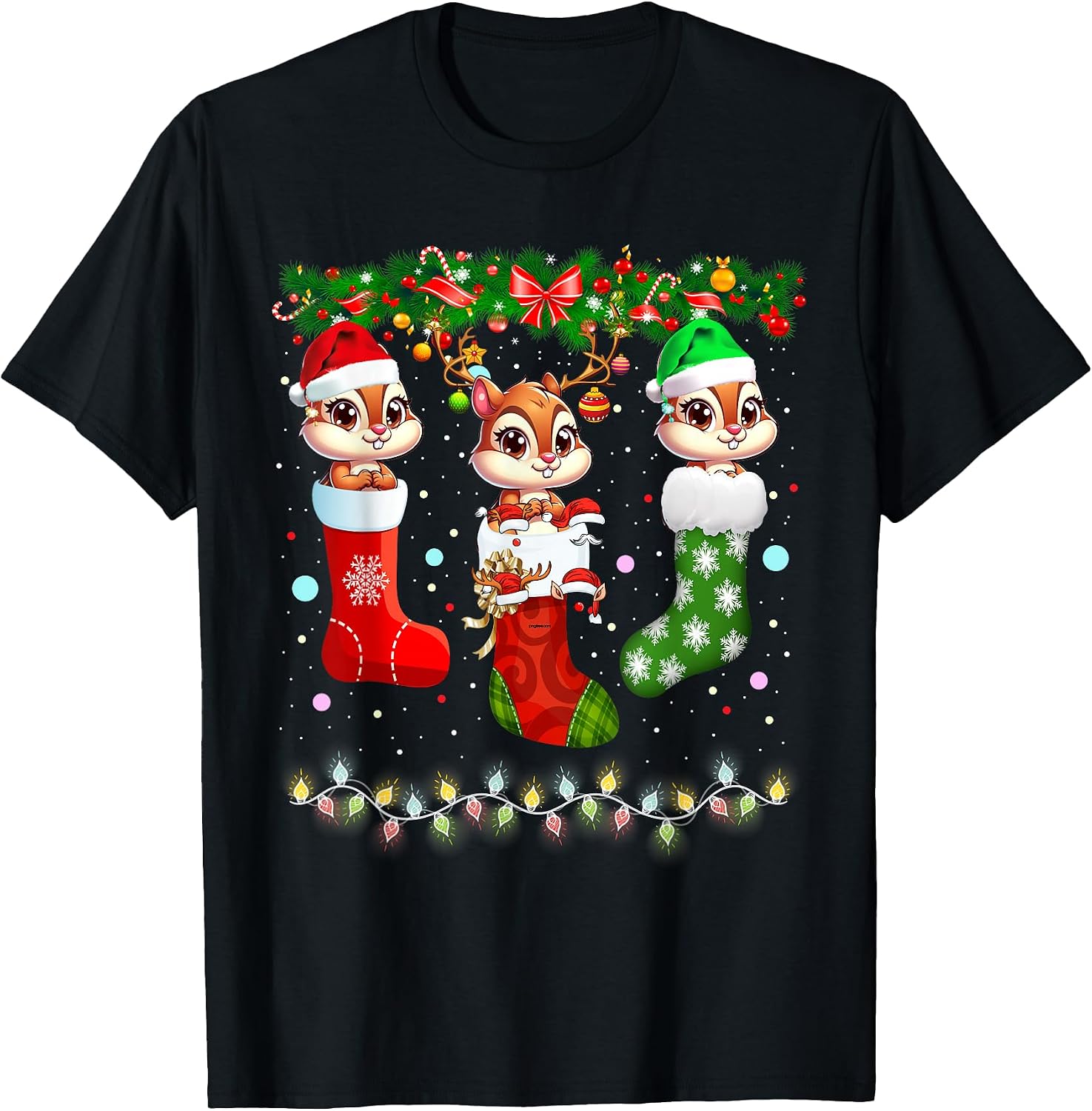 Chipmunk Christmas Apparel