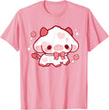 Kawaii Cow Cute Strawberry aesthetic Anime Girls