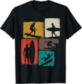 Surfing Asymmetrical Collage Design
