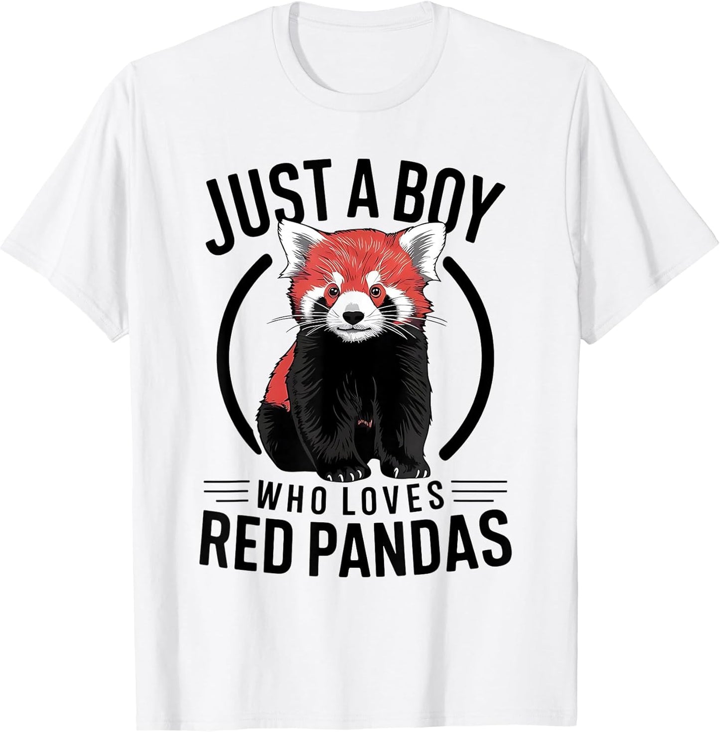 Just A Boy Who Loves Red Pandas