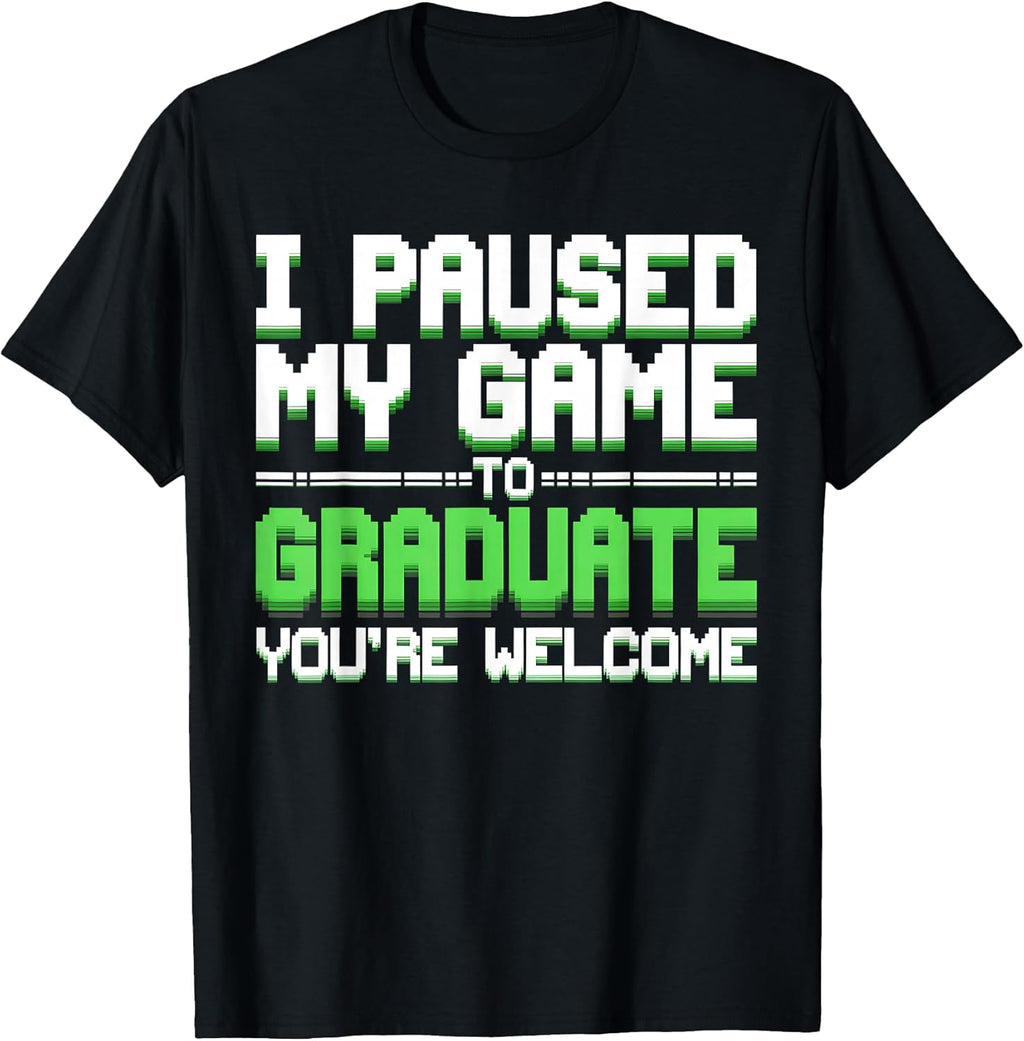 Class of 2026 Graduate Shirt for Senior 26 Gamer