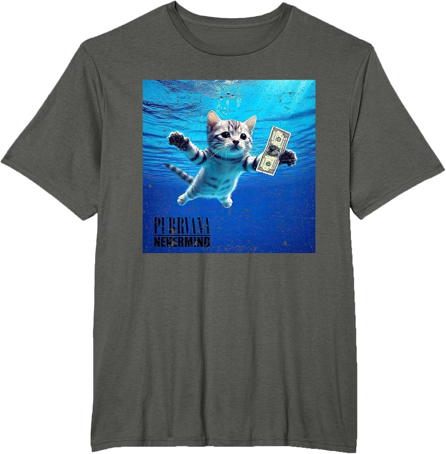 Rock Band Album Parody Artistic Tee Merch