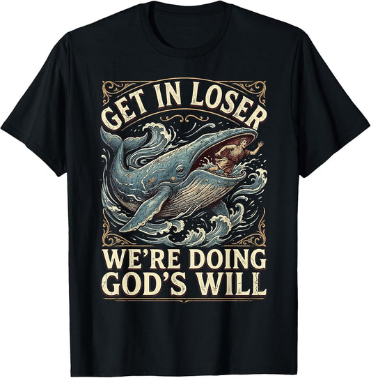 Christian Faith Bible Jonah Funny Whale