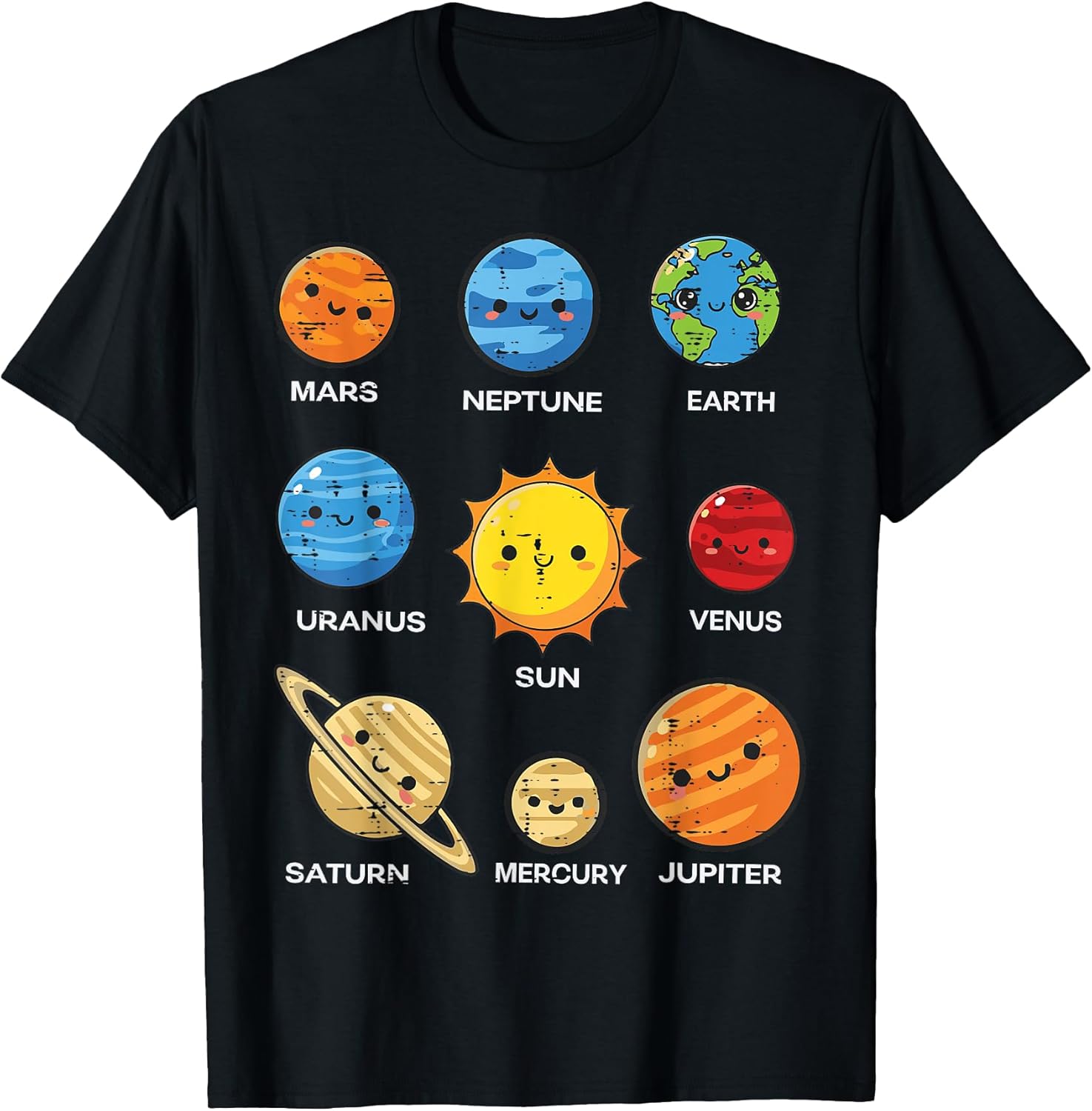 Planets Shirts Galaxy Men Women Kids