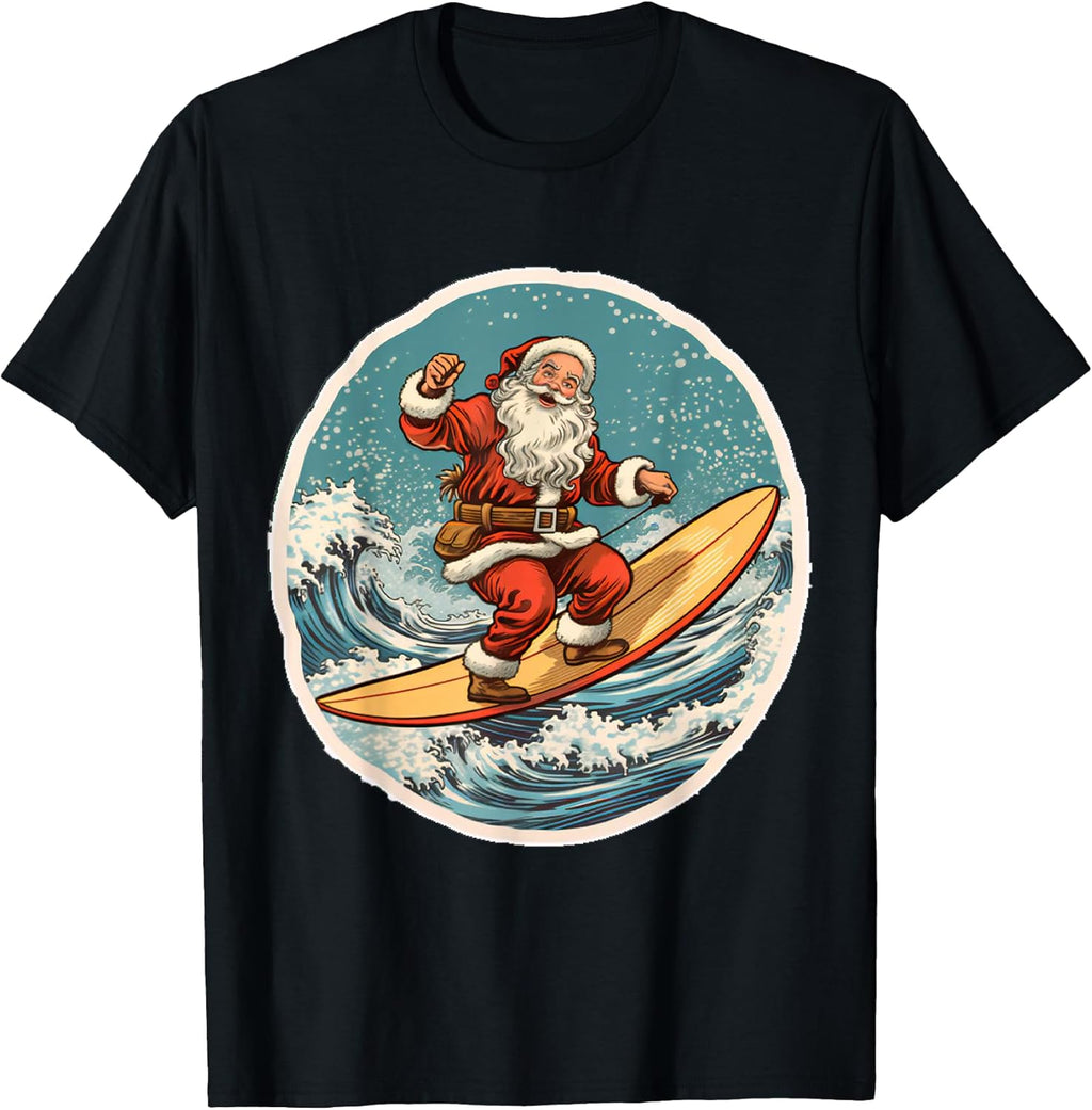 Vintage Christmas in July Summer Santa Designs