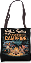 Camping Campfire Camper Outdoor Nature