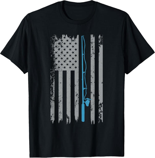 American Flag Fishing LS