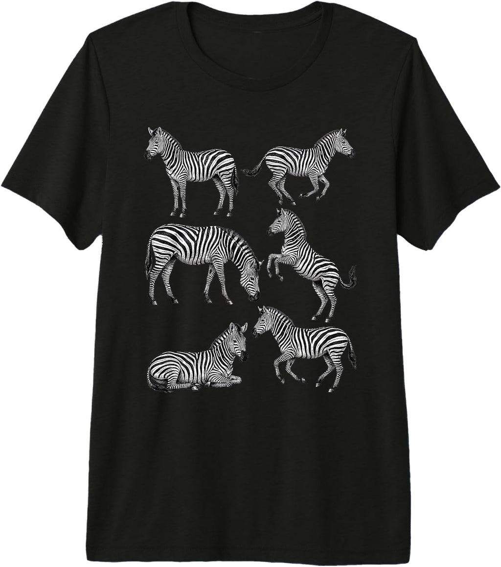 Vintage Zebra Wildlife Design