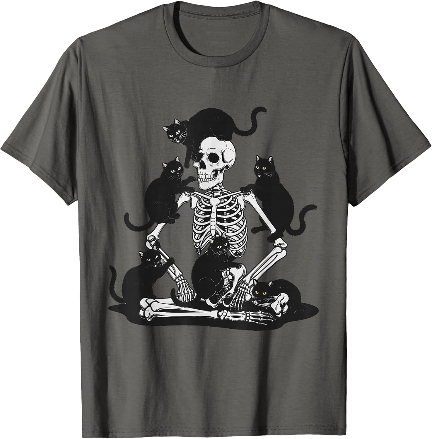 Black Cat Skeleton Shirt & Halloween Gifts Co