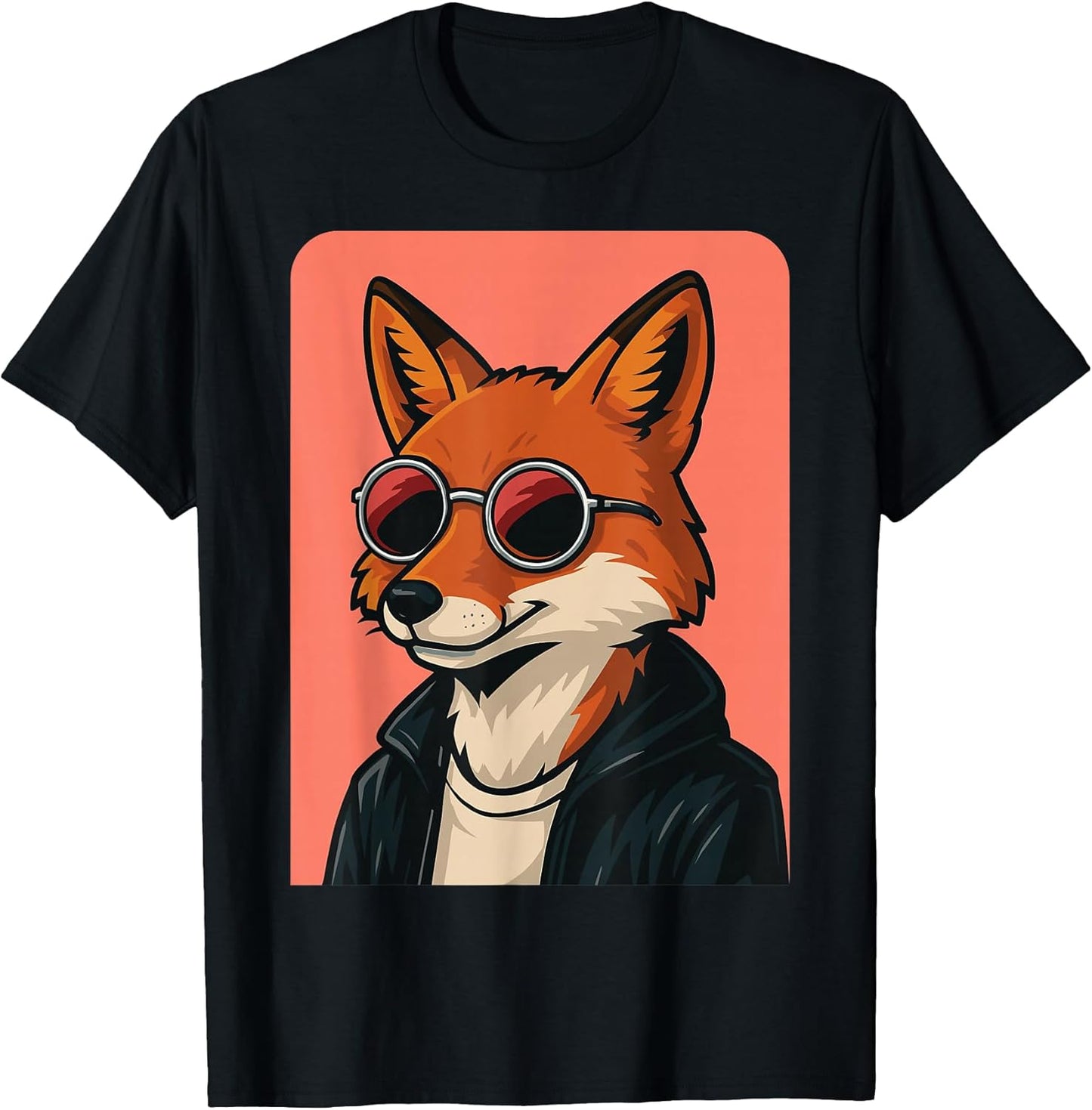 Fox Wearing Sunglasses Animal Lover