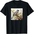 Kingbird Flowers Watercolor Merch