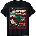 Catnip Madness Cute Kitten Cat Lover Gift Cat Owners T-Shirt