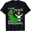 I Love Jesus and Dinosaurs Church By DoodleRob