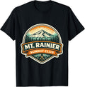 Mount Rainier Summit Club Mountain Peak Merch