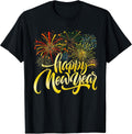 Happy New Year 2026 Fireworks Men Women Kid Tat