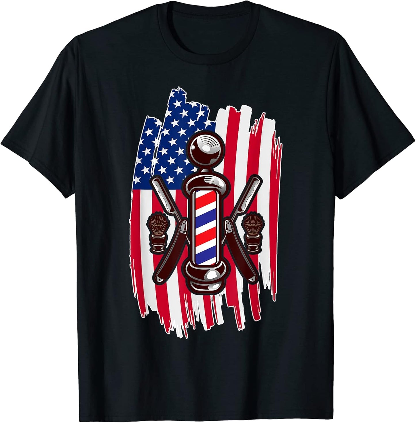 Merica Barber Merch Women Men Kids