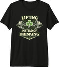 Lucky Gains Only Tee Shirts for Patrick Day Gym