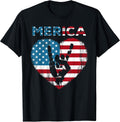 Merica Rock Sign 4th of July Vintage Shirt