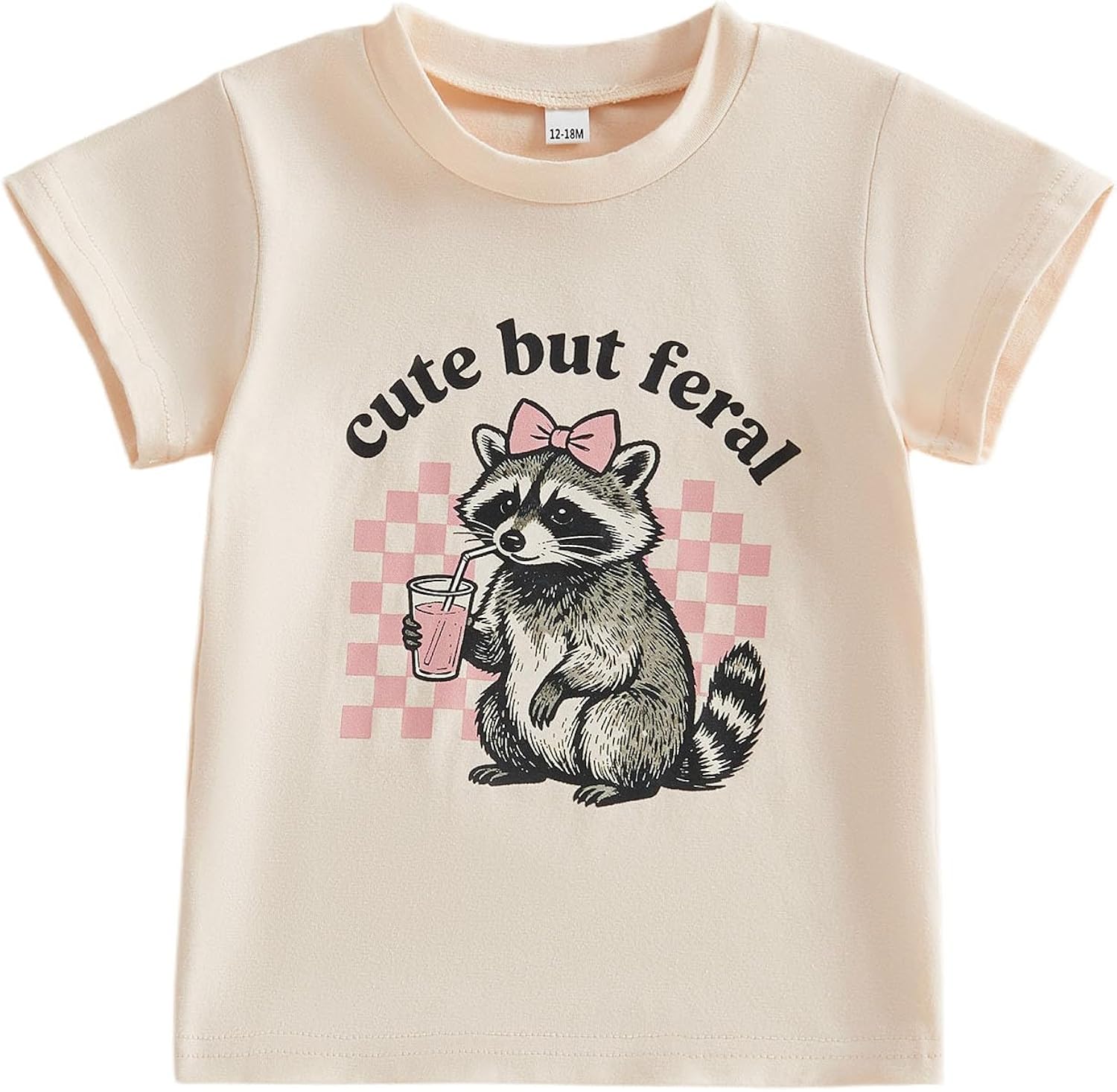 Toddler Baby Girl T-Shirt Summer Tops Letter Graphic Print Short Sleeve Crew Neck Tee Kids Cute Clothes