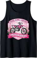 This Girl Loves Motorbikes Dirt Bike Floral Merch