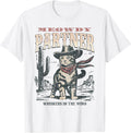 Funny Cowboy Cat Meowdy Partner