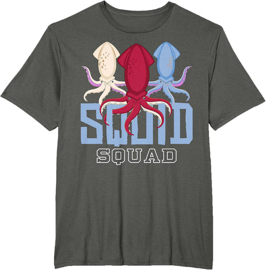Squid Squad Funny Sea Gang Gift Idea